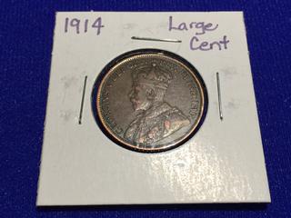 1914 Canadian Large Cent.