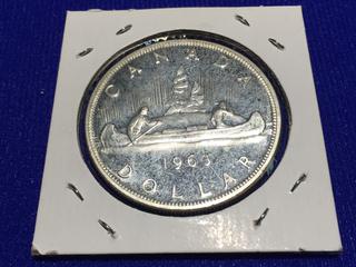 1963 Canadian Silver Dollar.