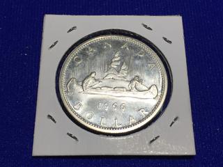 1966 Canadian Silver Dollar.