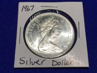 1967 Canadian Silver Dollar