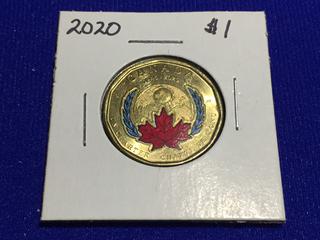 2020 Coloured UN Loonie