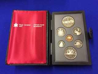 1984 Canadian Double Dollar Proof Set.