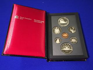 1986 Canadian Double Dollar Proof Set.