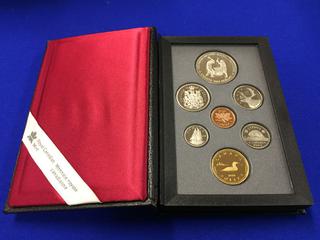 1988 Canadian Double Dollar Proof Set (First Year With The Loonie).