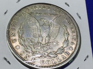 1921 United States Morgan Dollar.