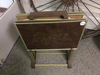 TV Tray 32 1/2" Tall.