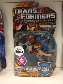 Transformers Reveal the Shield Wreck Gar Figurine.