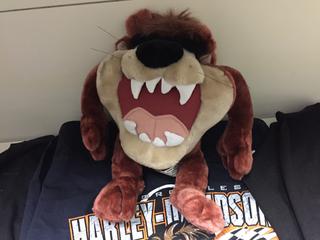 XL Harley-Davidson Taz T-Shirt & Taz Stuffed Toy.