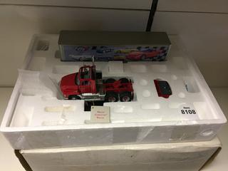 Corvette, Mack Truck Diecast, Missing Pieces.