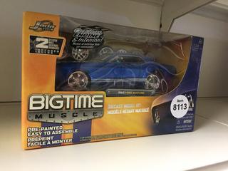 Big Time Muscle 1965 Ford Mustang Die Cast Model.