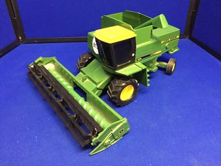 John Deere Combine Diecast 15" Long.