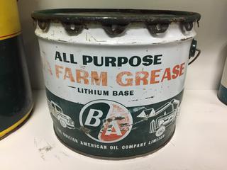 Farm Grease Can 1 Bucket.