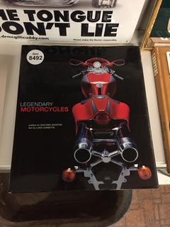 Legendary Motorcycles Book by Giacomo Agostini & Luigi Corbetta.