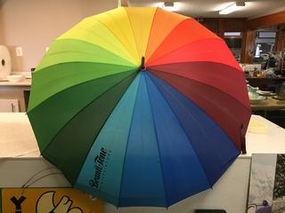 Rainbow Umbrella.