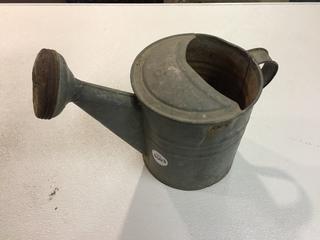 Metal Watering Can 9"H x 8"W.