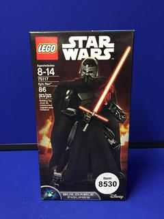 Star Wars Kylo Ren Lego Figurine Box 10" x 5 1/2".