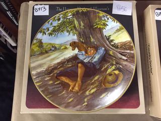 Spring Fever Norman Rockwell Plate.