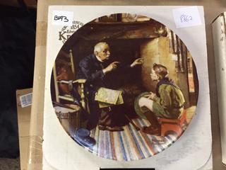 The Veteran Norman Rockwell Plate.