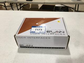  ELAN Model TS7-F01 User Interface/Touch Screen.