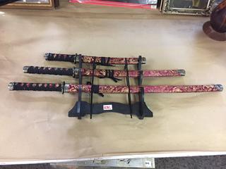 (3) Samurai Swords.