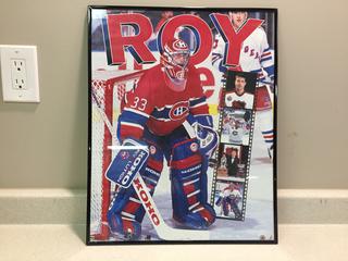 Patrick Roy Frame.