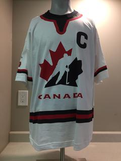 Mario Lemieux #66 Campbell's Chunky Soup Team Canada Shirt.