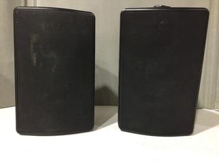 (2) 80W Surface Mount Speakers.