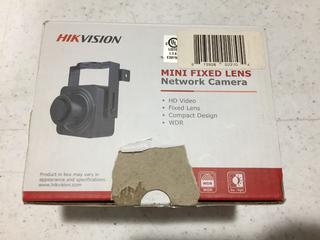 Hik Vision Mini Fixed Lens Network Camera.