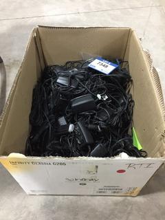 Quantity of Assorted Power Adapters.