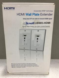 HDMI Wall Plate Extender.