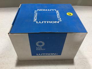 (1) Lutron PHPM-PA-DV-WH Power Module.