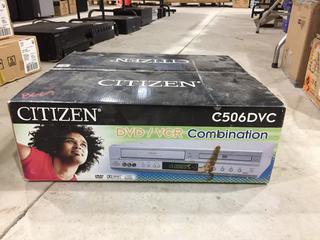 Citizen C506DVC DVD/VHS Player.