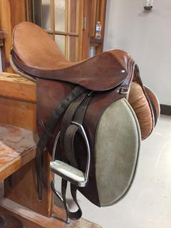 17" English Riding Saddle.