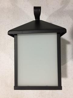 (4) Whitefield Lighting Park Model Coach Lights, Matte Black.