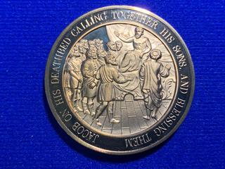 Franklin Mint Thomason Medallic Bible Bronze Medallion, # 19.