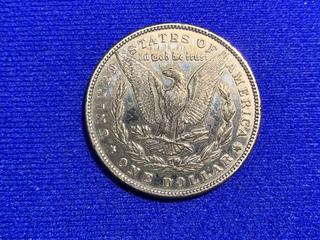1886 USA Silver Dollar.