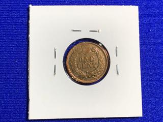 1907 USA One Cent Coin.