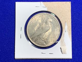 1923 USA Silver Dollar "Peace".