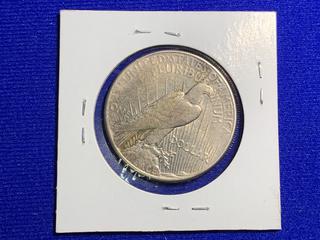 1926 USA Silver Dollar "Peace".