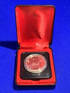 1978 Canada Silver Dollar "XI Common Wealth Games Edmonton", c/w Display Case.