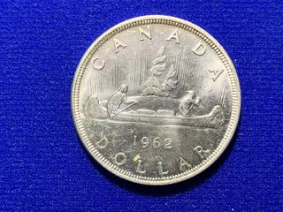 1962 Canada Silver Dollar.