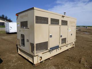 Baldor Generator, 92 KW,  Model 1GLC155-2N, C/w Doosan D081L Propane and Natural Gas Engine, 480/277 Volts, 138 Amps, 3 Phase, S/N P1311190022, 8935 Lbs *Note: Running Condition Unknown* 