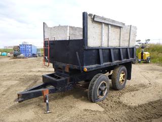11 Ft. T/A Custom Built Dump Trailer *Note: Requires New Tires*