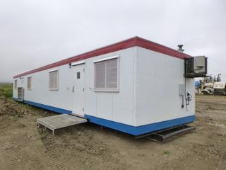 60 Ft. x 10 Ft. Skid Mounted Trailer w/ A/C Unit, Furnace, Power and Gas Hook Ups