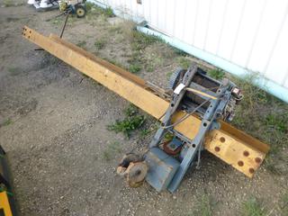 Bate Overhead Crane, 3 Ton Max w/ Mounts, 16 Ft. L x 11 Ft. H  *Note: Working Condition Unknown*