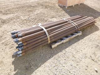 Qty of 10 Ft. Drill Stem, 2 5/8 In. Diameter, Approx. 350 Ft.
