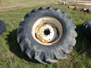 (2) BF Goodrich 18.4-26 Tires *Located Off Site Near Dunstable, AB, For More Information Contact Connor At 780-218-4493*
