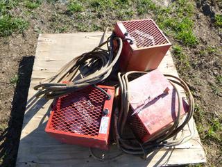 (3) Electric Heaters *Located Off Site Near Dunstable, AB, For More Information Contact Connor At 780-218-4493*