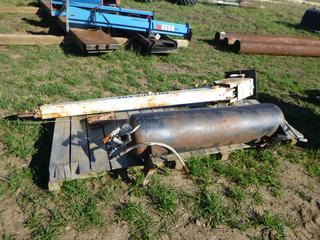 Auto Crane and Pressure Tank *Located Off Site Near Dunstable, AB, For More Information Contact Connor At 780-218-4493*