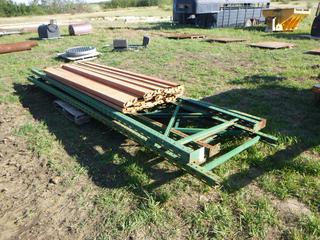 Qty of Pallet Racking  *Located Off Site Near Dunstable, AB, For More Information Contact Connor At 780-218-4493*